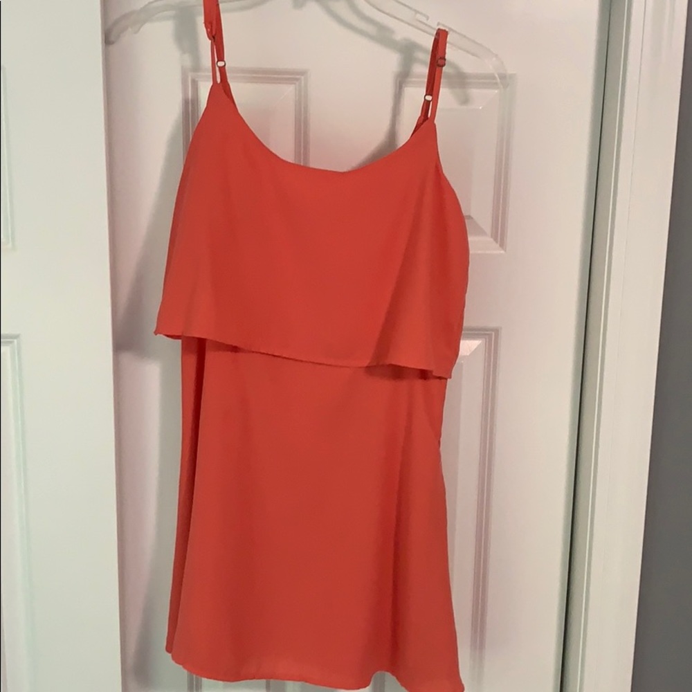 Coral Colored Abercrombie Dress